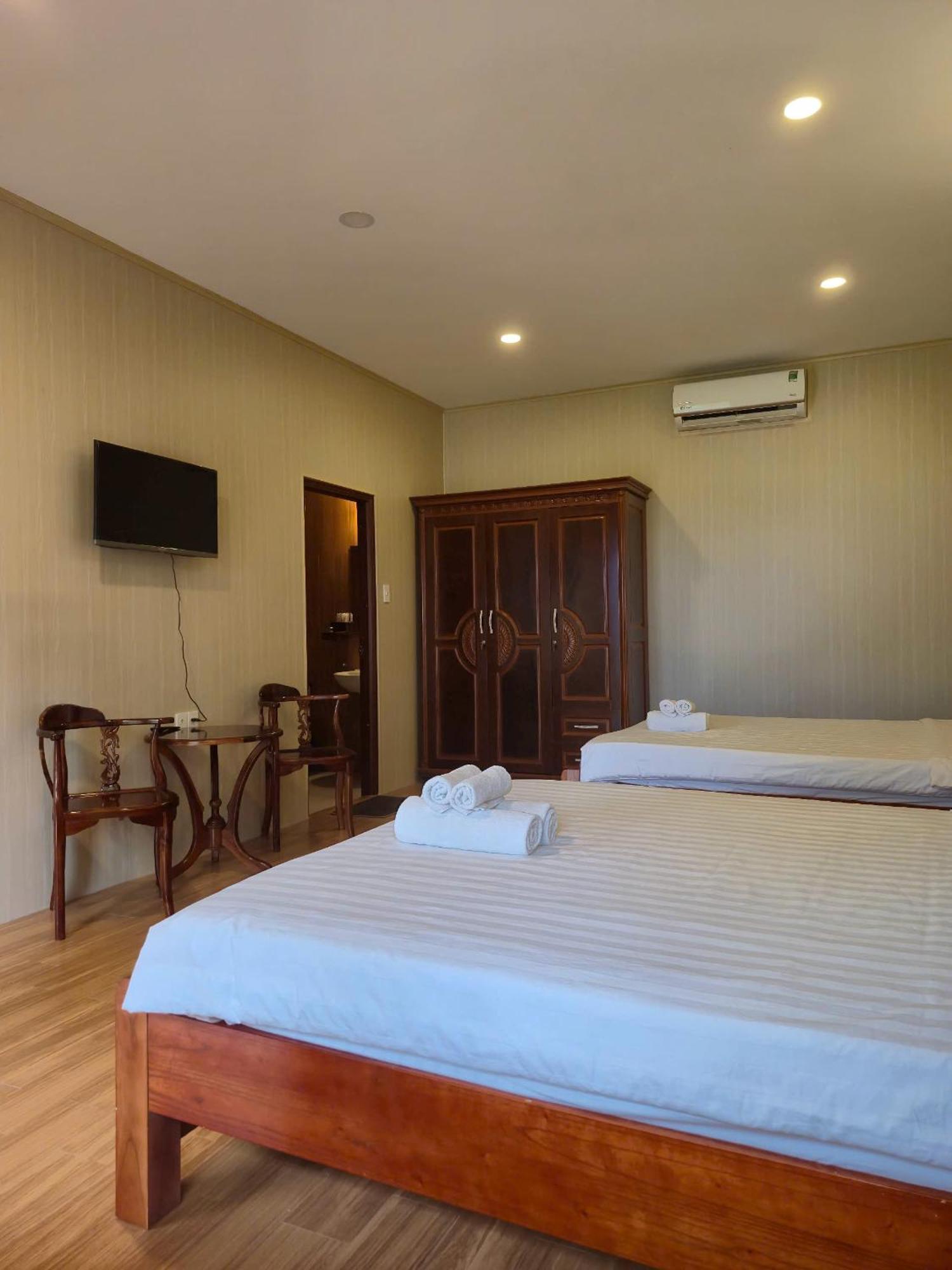 Bungalow Hotel Chi Khu Co Ong Exterior foto